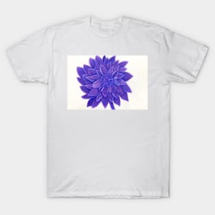 Purple Dahlia T-Shirt